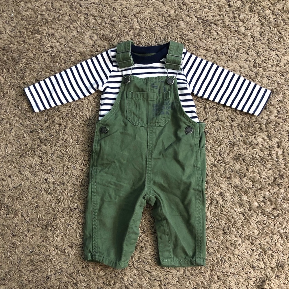 Dinosaur overalls